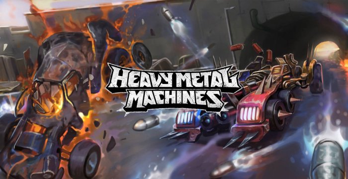 Динамичные постапокалиптические гонки Heavy Metal Machines