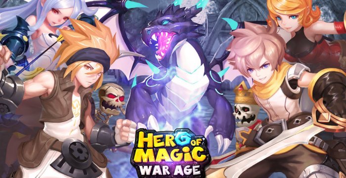 Мобильная ролевая онлайн игра Hero of Magic: War Age