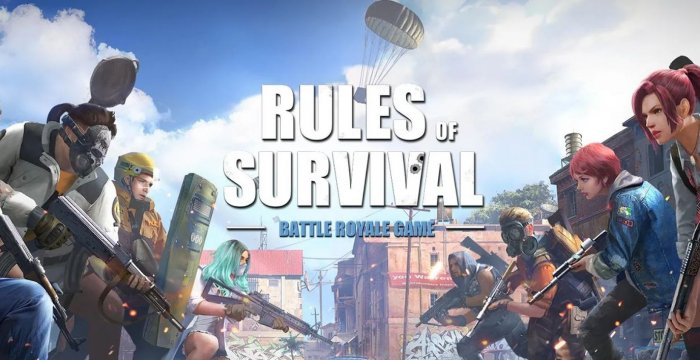Бесплатная мобильная игра Rules of Survival