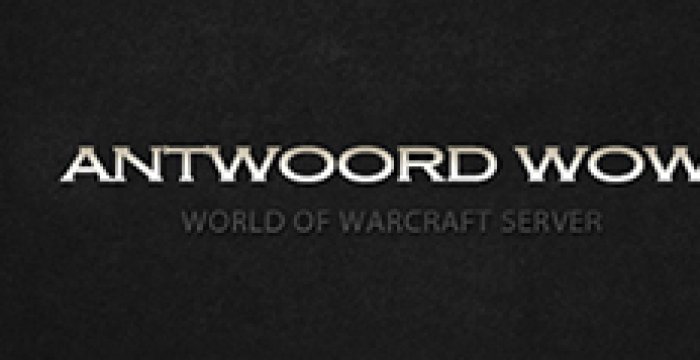 Сервер Antwoord WoW