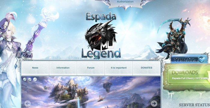 Сервер Espada Legend